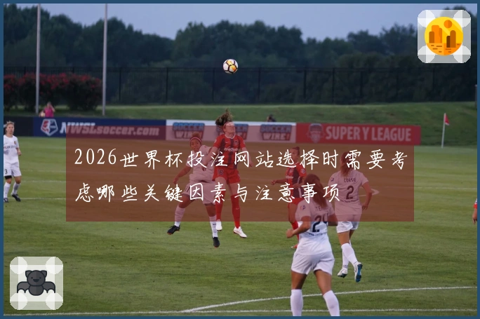 2026世界杯投注网站选择时需要考虑哪些关键因素与注意事项