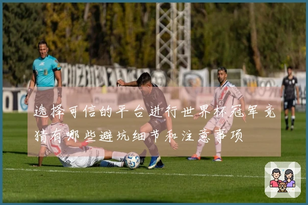 选择可信的平台进行世界杯冠军竞猜有哪些避坑细节和注意事项