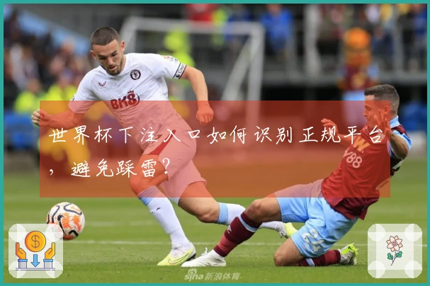世界杯下注入口如何识别正规平台，避免踩雷？